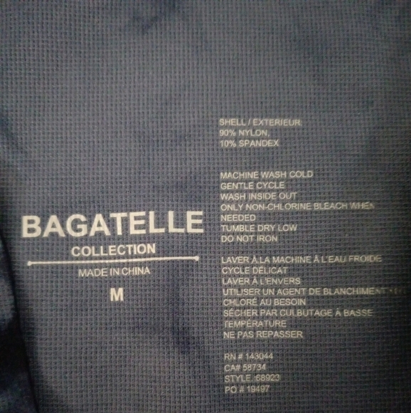 BAGATELLE Leggings Womens Size M  Shades of Blue - Picture 3 of 3